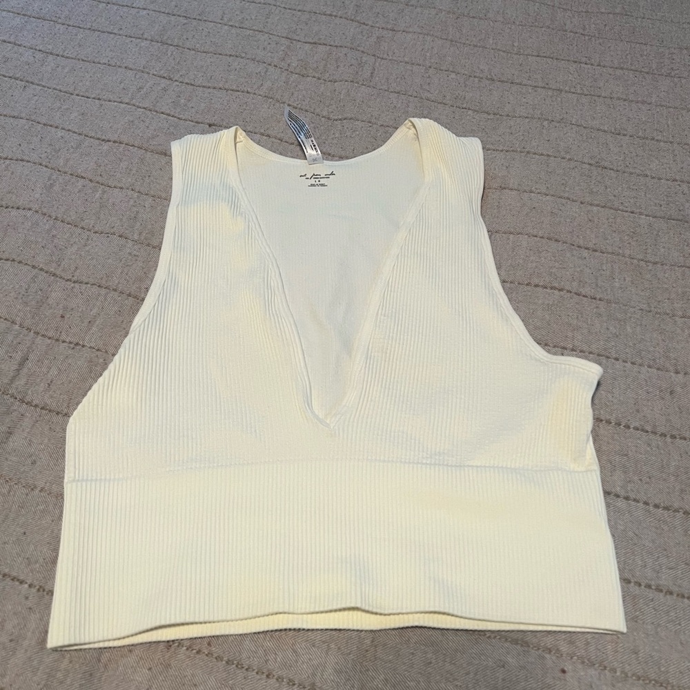 Out From Under Hailey Seamless Plunge Bra Top